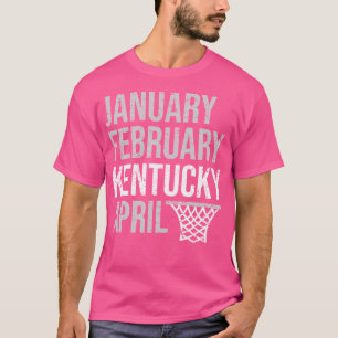 T-shirt Janvier Février Kentucky Avril Mars Basketball M