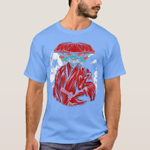 T-shirt Japan Art Warrior Kendo Ninja Samurai Shinobi Kata