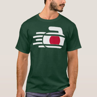 T-shirt Japan Curling Rock Sport Fans Japanese Curlers Win
