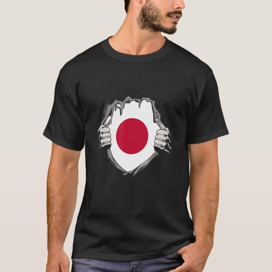 T-shirt Japan flag (Devant)