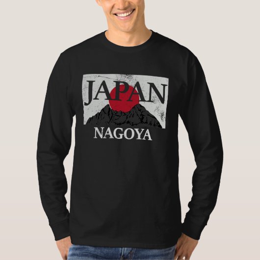 T-shirt Japan Nagoya Fuji San Flag (Devant)