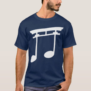 T-shirt Japan Song Musical Note Temple Zen par Tobe Fonsec