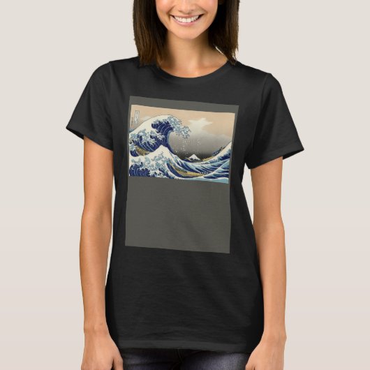 T-shirt Japan Wave Design The Great Wave Off Kanagawa by (Devant)
