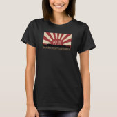 T-shirt Japanese Aircraft Carrier Shinyo Rising Sun Flag (Devant)
