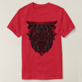 T-shirt Japanese Devil Oni Demon Samurai Cosplay Ninja Tec (Design devant)