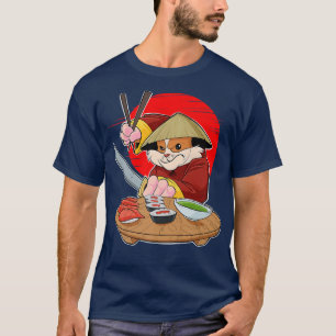 T-shirt Japanese Food I Maki Lover I Samurai Sushi Guinea 