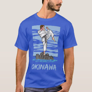 T-shirt Japanese Karate Fighter Form Okinawa Japan