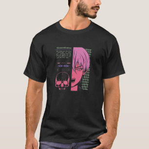 T-shirt Japanese Lofi Boy Anime Character - Japan Aestheti