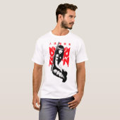 T-shirt Japanese Samurai Cool Girl Urban Style  (Devant entier)