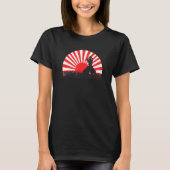 T-shirt Japanese samurai ninja swordsman (Devant)
