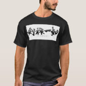 T-shirt Japanese SAMURAI style (Devant)