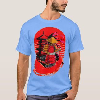 T-shirt Japanese Samurai Sword Katana Armor Warrior T-Shir