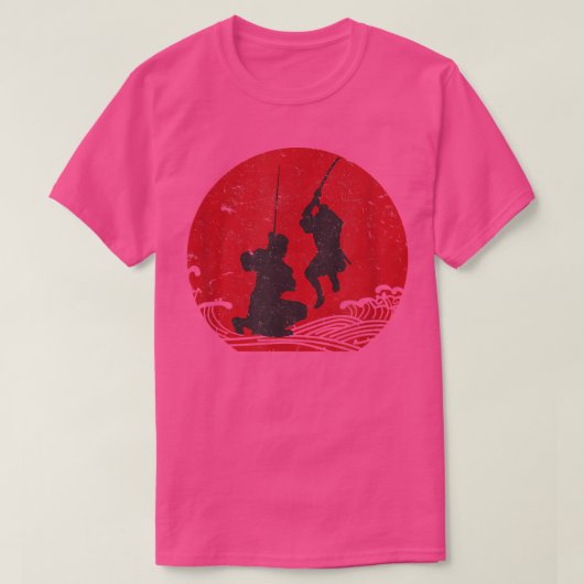 T-shirt Japanese Samurai Warriors (Design devant)