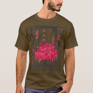 T-shirt Japanese Style Cherry Blossom Sakura Japan 