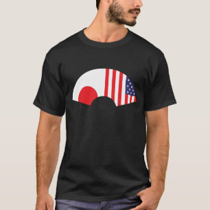 T-shirt Japon-Américain de fan