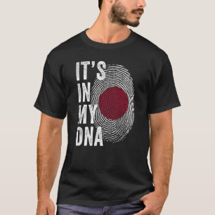 T-shirt Japon C'est dans mon ADN mignon japonais empreinte