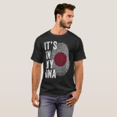 T-shirt Japon C'est dans mon ADN mignon japonais empreinte (Devant entier)