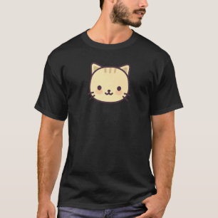 T-shirt Japon coloré bébé chat pour hommes femmes enfants