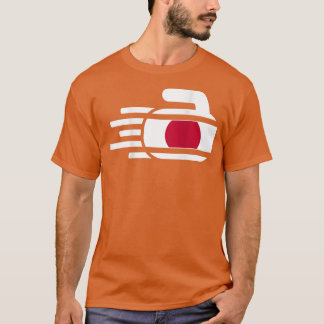 T-shirt Japon Curling Rock Sport Fans Japonais Curlers Gag