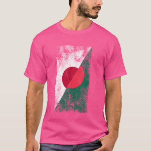 T-shirt Japon Drapeaux du Bangladesh - Japonais Bangladesh