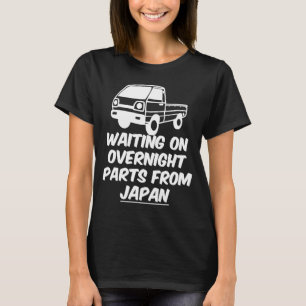 T-shirt Japon En Attente De Pièces Mini Camion Kei Car 4wd