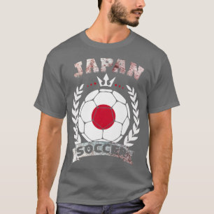 T-shirt Japon Fans de football Jersey Drapeau Japonais Foo