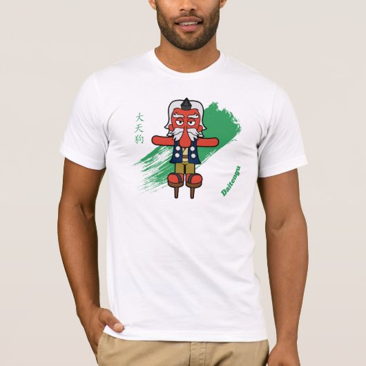 T-shirt Japon Grand Tengu Yokai (Devant)