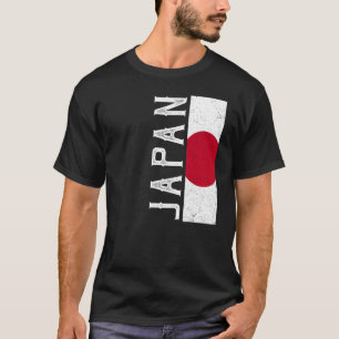 T-shirt Japon Héritage Pride Pays Soutien Drapeau Japonais