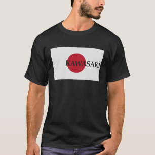 T-shirt Japon Kawasaki Asie Drapeau de voyage
