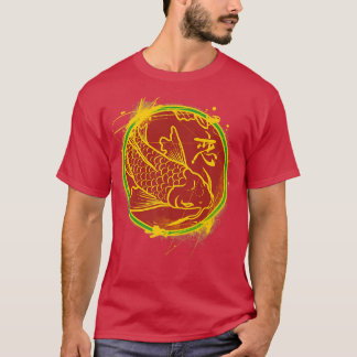 T-shirt Japon Koi poisson tatouage japonais 521
