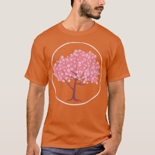 T-shirt Japon Sakura Fleur rose Fleur Fleuron Joli Blo Cer