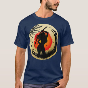T-shirt Japon Samurai guerrier