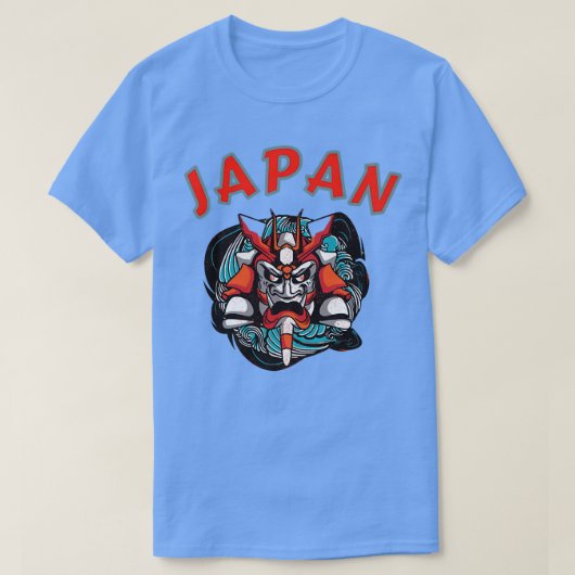 T-shirt Japon Samurai Masque graphique (2) (Design devant)