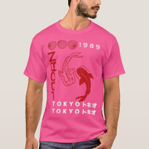 T-shirt Japon Tokyo Japonais Koi p Nishikigoi Poisson