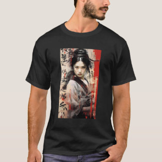 T-shirt Japon Tradition Japonaise Culture Femme