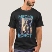 T-shirt Japonais AI Géant MECHA ROBOT Scifi de futuristi (Devant)