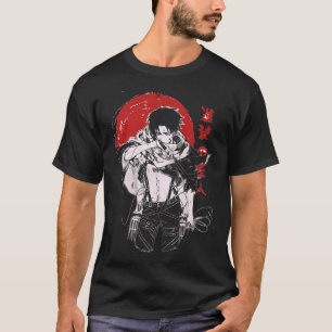 T-shirt Japonais Anime Warrior T-Sirt Pour Garçons Filles