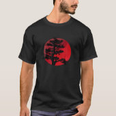 T-shirt Japonais Bonsai Tree T Shirt Japonais Tradition Gr (Devant)