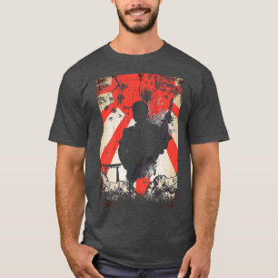 T-shirt Japonais Culture Swordsman Samurai Warrier