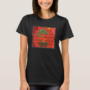 T-shirt Japonais esthétique Culture Zen Bouddhiste Bonsai