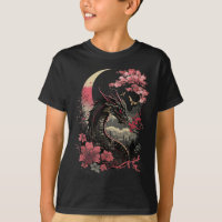 Japonais esthétique Dragon japonais Art japonais T