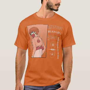 T-shirt Japonais Fire Boy Anime Caractère Japon esthétique