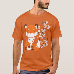 T-shirt Japonais Fleur de cerisier Art Sakura Retro