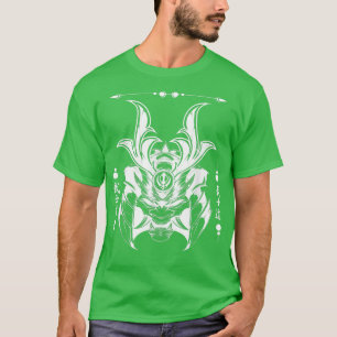 T-shirt Japonais grunge de soleil Samurai Masque anime jap
