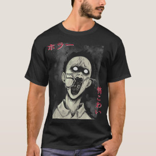 T-shirt Japonais Horreur manga Horreur Comique Peur de ven