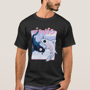 T-shirt Japonais Koi Poisson Nishikigoi Blos esthétique Ch