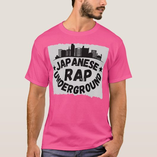 T-shirt Japonais Rap souterrain japonais (Devant)