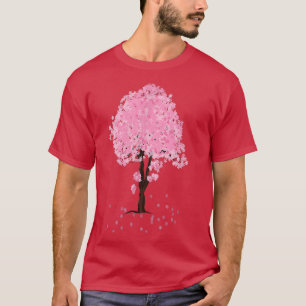 T-shirt Japonais Sakura arbre cerisier fleurs anime