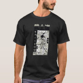 T-shirt Japonais Samurai combattant guerrier Swordsm japon (Devant)