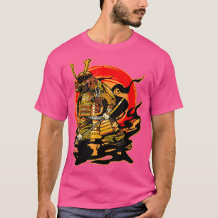 T-shirt Japonais Samurai épée Katana Armor Warrior
